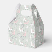 Pastel Llama Pattern Geschenkschachtel (Rückseite)