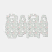 Pastel Llama Pattern Geschenkschachtel (Ungefaltet)