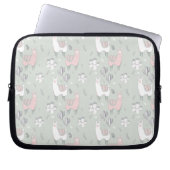 Pastel Llama Pattern Laptopschutzhülle (Vorderseite)