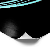 Pastel-Lotos  Poster (Ecke)