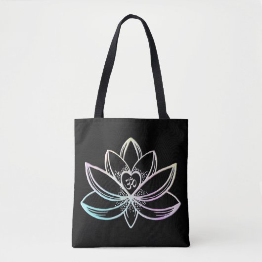 Pastel-Lotos Tasche (Vorderseite)