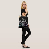 Pastel-Lotos Tasche (Am Model)