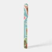 Pastel Love Hearts Floral Phone Case iPhone Hülle (Rechte Seite)