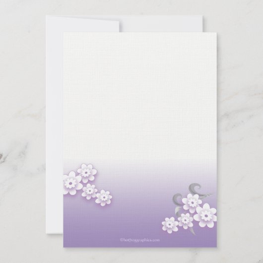 Pastel lovebirds Hochzeit Speichern Sie das Datum  Save The Date (Rückseite)