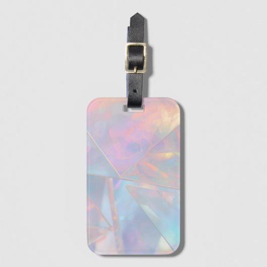 Pastel Luggage Tag Gepäckanhänger (Vorderseite Vertikal)