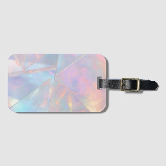Pastel Luggage Tag Gepäckanhänger (Vorderseite (Horizontal))