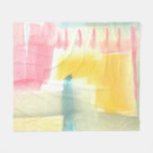 Pastel Luxe I Fleecedecke (Vorderseite (Horizontal))