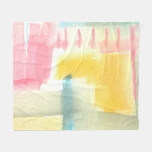 Pastel Luxe I Fleecedecke (Vorderseite (Horizontal))
