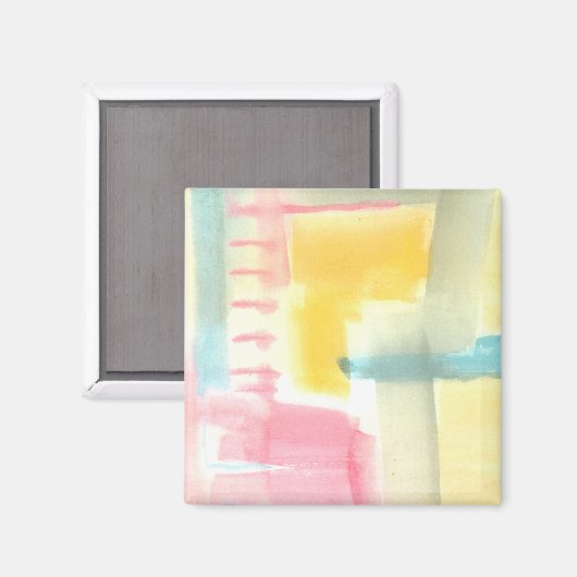 Pastel Luxe I Magnet (Vorderseite/Rückseite)