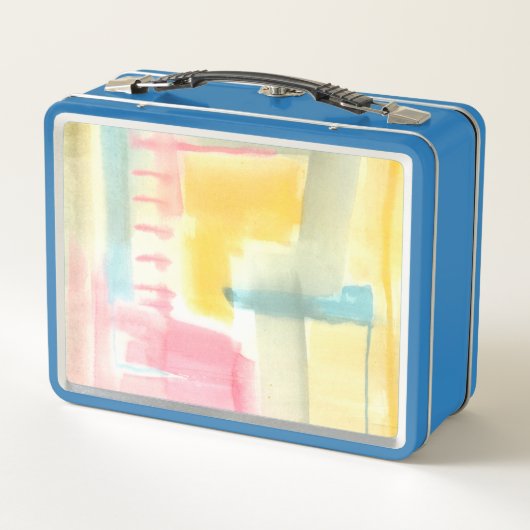 Pastel Luxe I Metall Brotdose (Rückseite)