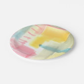 Pastel Luxe I Pappteller (Schrägansicht)