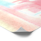 Pastel Luxe I Poster (Ecke)