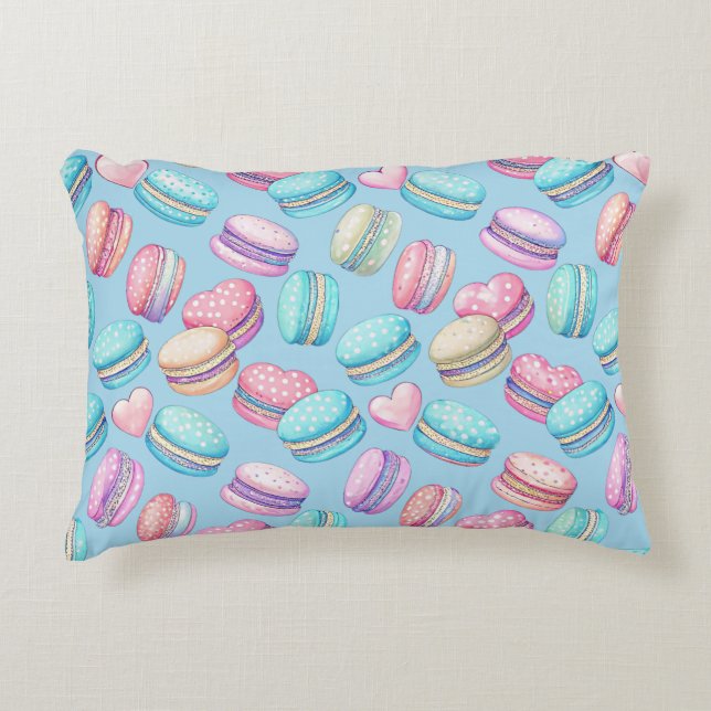 Pastel Macaron Accent Pillow Dekokissen (Vorderseite)