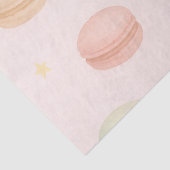Pastel Macaron & Stars Watercolor Tissue Seidenpapier (Detail)