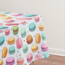 Pastel Macarons Theme Party Tableclout