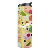 Pastel Macaroon Thermosbecher (Nach links gedreht)