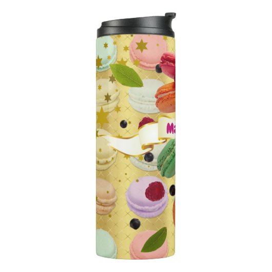 Pastel Macaroon Thermosbecher (Nach links gedreht)