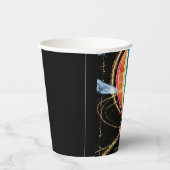 Pastel Magic Hot Air Ballon Geburtstag Pappbecher (Rechts)