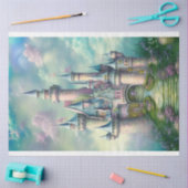 Pastel Magical Castle Seidenpapier (Basteln)