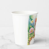 Pastel Magical Hamster Geburtstag Pappbecher (Rechts)