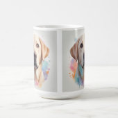 Pastel Magical Labrador Retriever Artwork Kaffeetasse (Mittel)