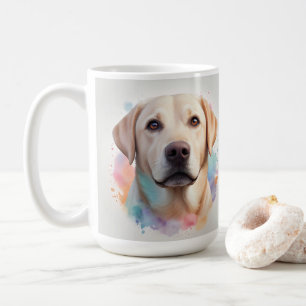 Pastel Magical Labrador Retriever Artwork Kaffeetasse