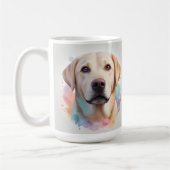 Pastel Magical Labrador Retriever Artwork Kaffeetasse (Links)