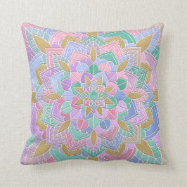 Pastel Mandala II Kissen