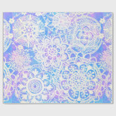 Pastel Mandala Pattern Geschenkpapier (Flach)