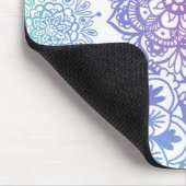 Pastel Mandala Pattern Mousepad (Ecke)