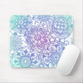 Pastel Mandala Pattern Mousepad (Mit Mouse)