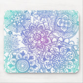 Pastel Mandala Pattern Mousepad (Vorne)