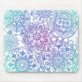 Pastel Mandala Pattern Mousepad