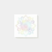 Pastel Mandala Post-It-Notes Post-it Klebezettel (Vorderseite)