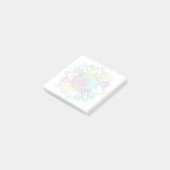 Pastel Mandala Post-It-Notes Post-it Klebezettel (angewinkelt)