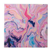 Pastel Marble Dream Fliese (Vorderseite)