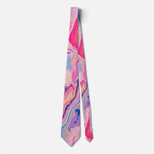 Pastel Marble Dream Krawatte