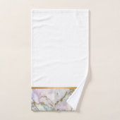 PASTEL MARBLE GOLD BADEZIMMER TOWEL SET (Handtuch)