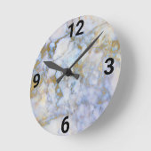 PASTEL MARBLE Moderne Uhr (Winkel)