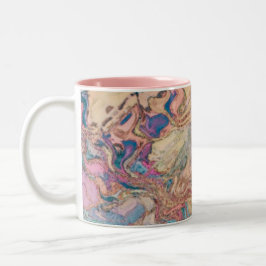 Pastel Marble Zweifarbige Tasse