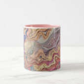 Pastel Marble Zweifarbige Tasse (Mittel)
