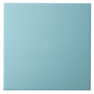 Pastel Marine Blue Ceramic Tile. Fliese