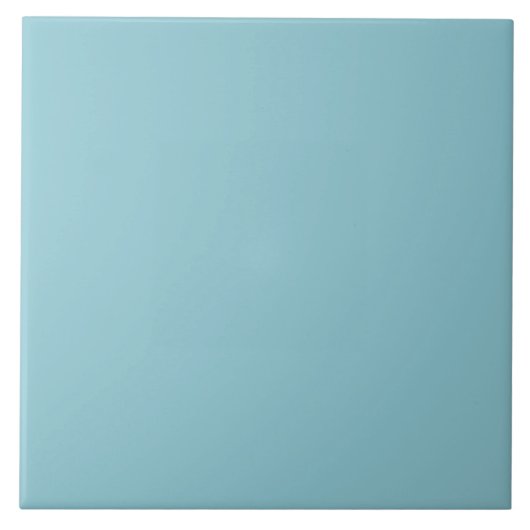 Pastel Marine Blue Ceramic Tile. Fliese (Vorderseite)