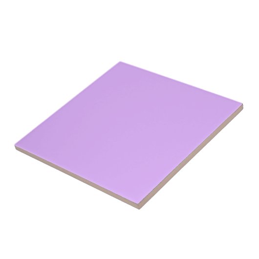 Pastel Mauve Solid Color | Classic | elegant Fliese (Seite)