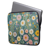 Pastel Meadow Bliss Laptopschutzhülle (Vorderseite Links)
