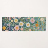 Pastel Meadow Bliss Yogamatte (Vorderseite (Horizontal))