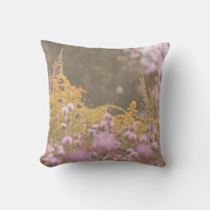 Pastel Meadow Wilde Blume Naturkissenpolster Kissen