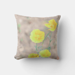 Pastel Meadow Wilde Blume Naturkissenpolster Kissen