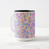 PASTEL MEHRFARBIGE TASSE (Vorderseite Links)