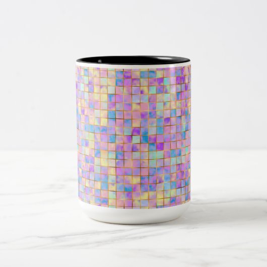 PASTEL MEHRFARBIGE TASSE (Mittel)